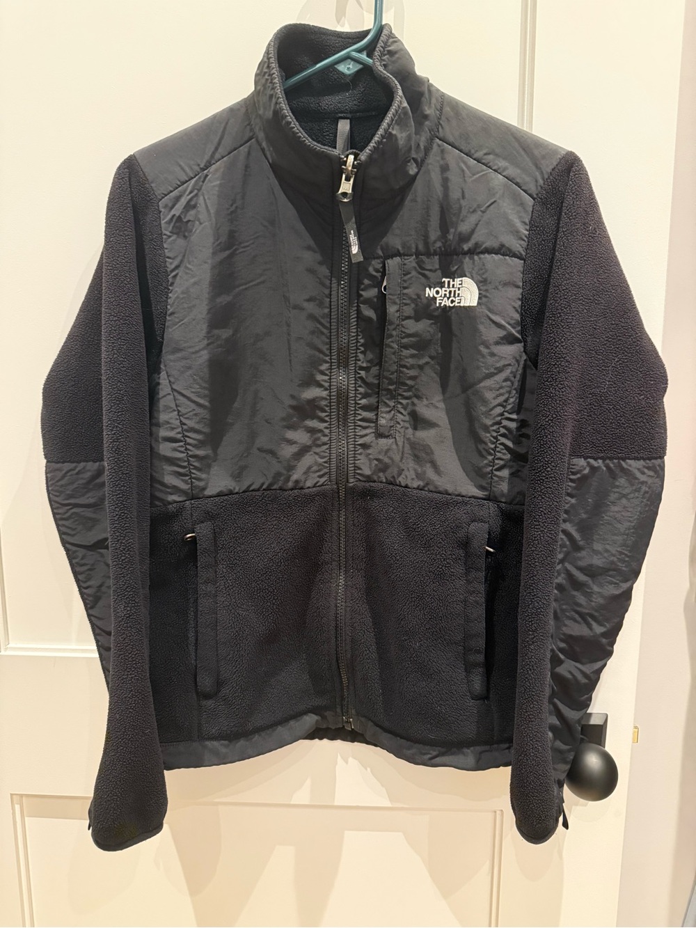 The North Face Black Hybrid Fleece Utility Jacket